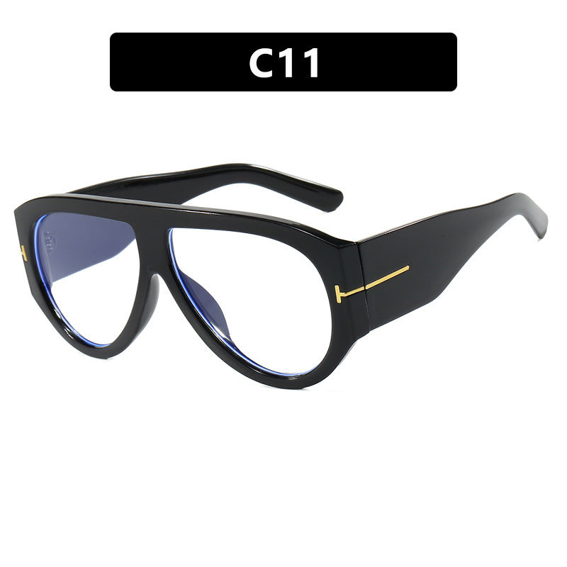 Women Designer Sunglasses in Elegant Retro Design with Wide Frame Kalsten
