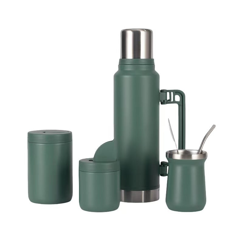 Women Stylish Thermos with Practical Drinking Cup Set Kalsten