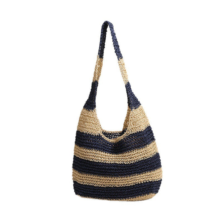 Casual Tote Bag in Striped Design Kalsten