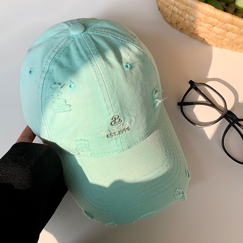 Women's Distressed Casual Baseball Cap Kalsten