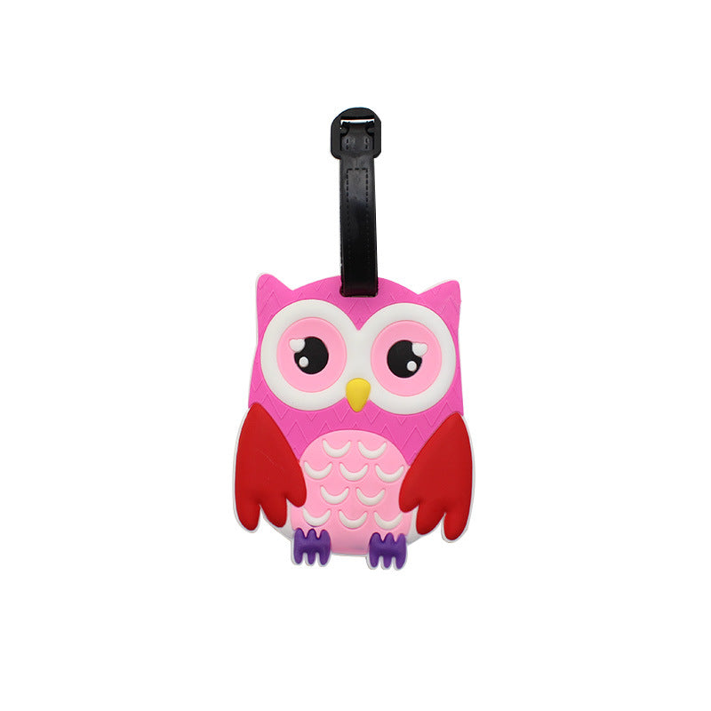 Unisex luggage tag in cute penguin design Kalsten