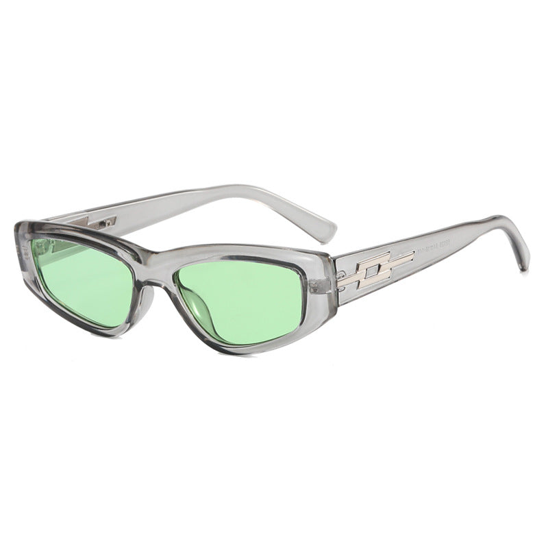 Women's stylish Cat-Eye sunglasses with transparent frame and cool lenses Kalsten