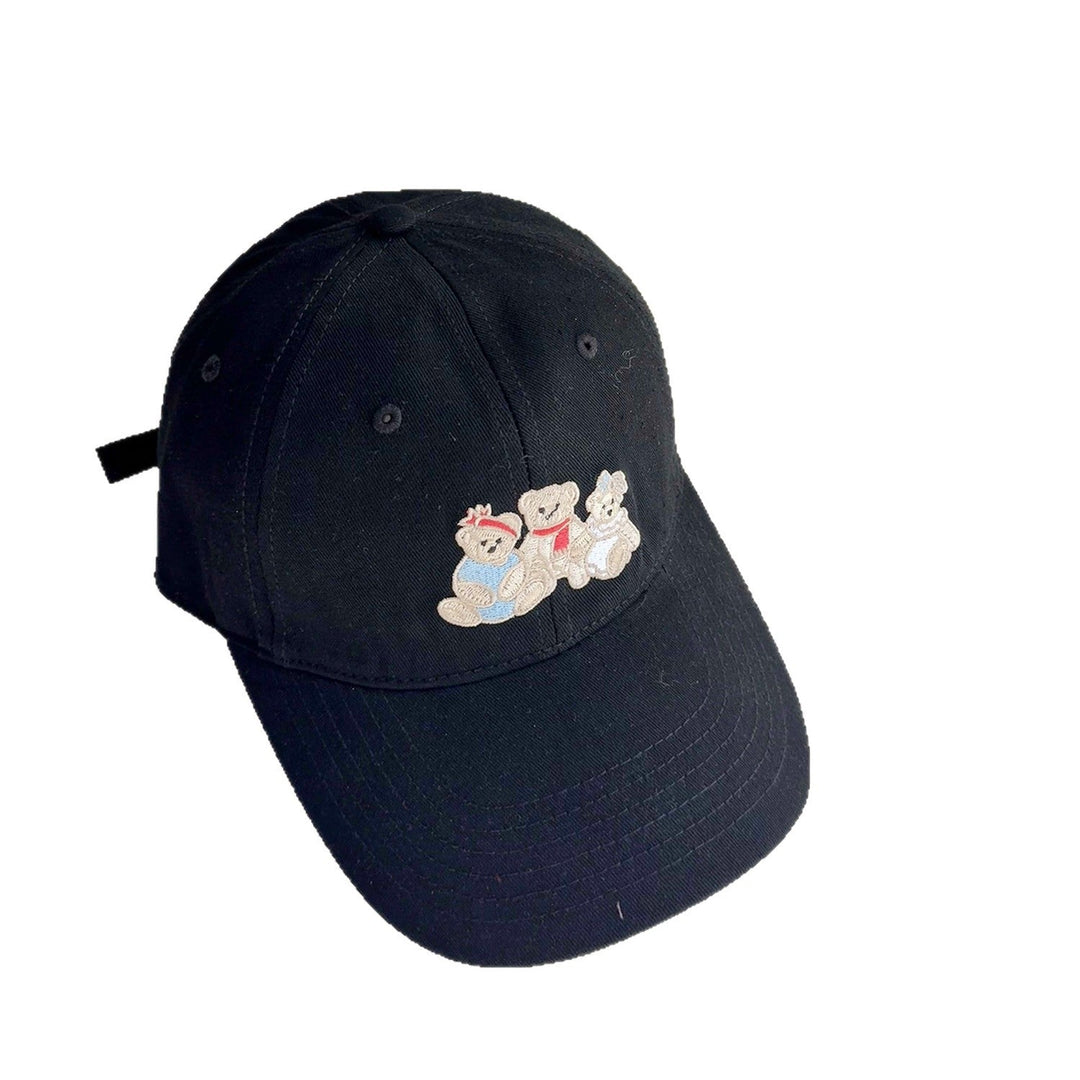 Women's Playful Embroidered Bear Cap Kalsten