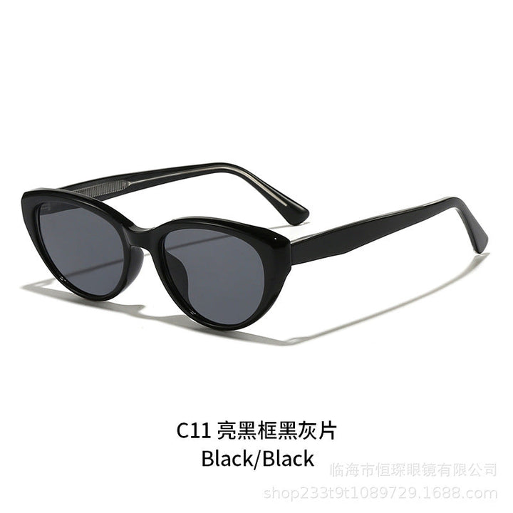 Women's Cat-Eye Sunglasses with high-quality, transparent frame and UV protection Kalsten