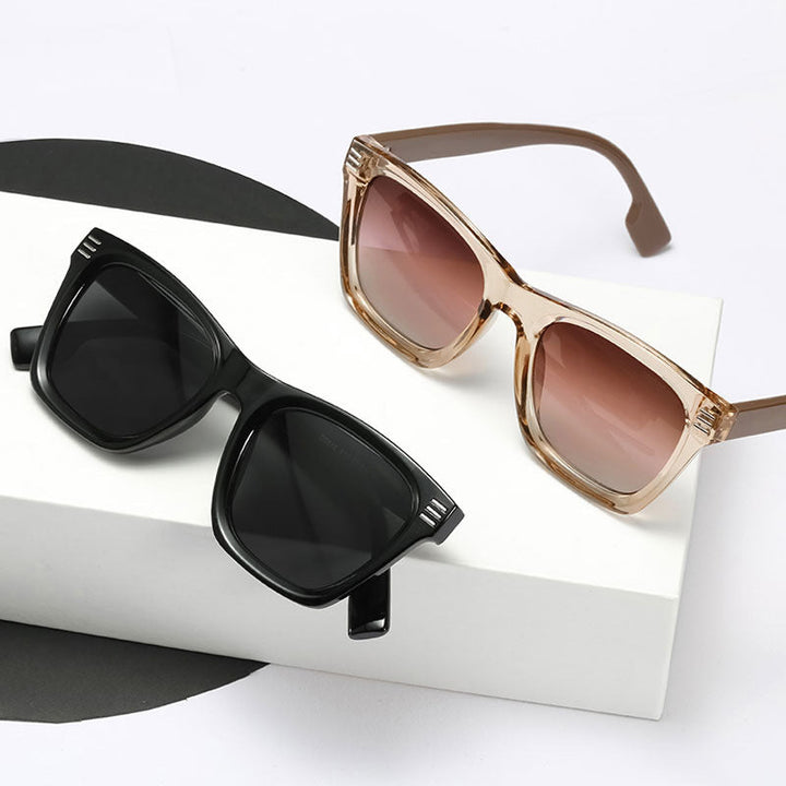 Women oversized sunglasses with unique tortoiseshell pattern Kalsten