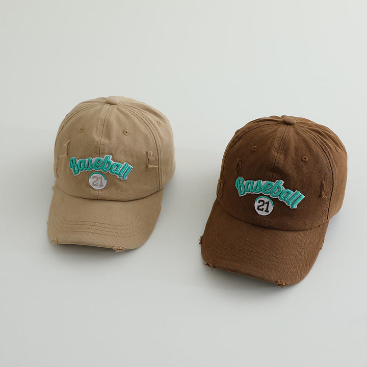 Men's Distressed Cotton Baseball Cap Kalsten