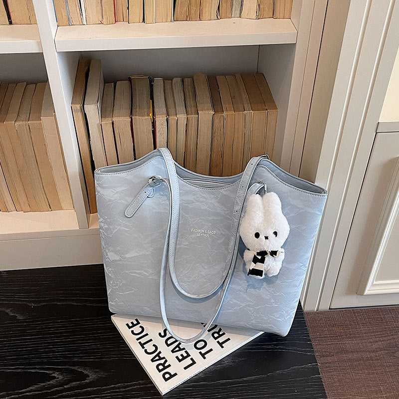 Stylish Textured Tote Bag Acalora
