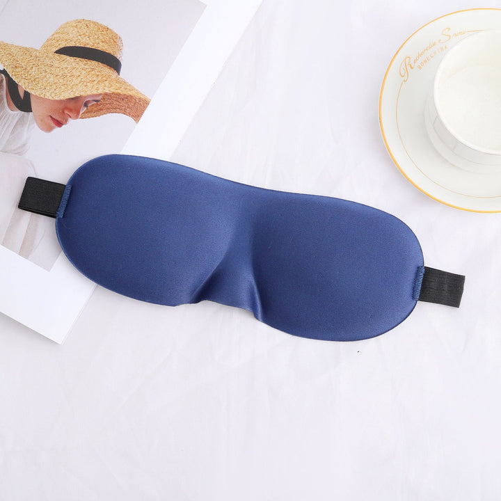 Unisex nan three-dimensional contour eye mask with memory foam, soft nose bridge and adjustable comfort band Kalsten