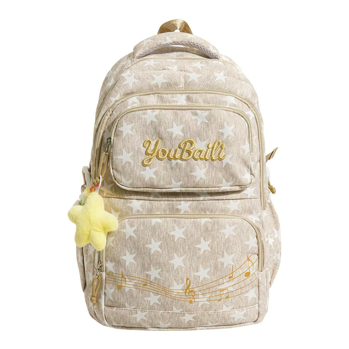 Multi-Functional Star-Embellished Backpack Kalsten