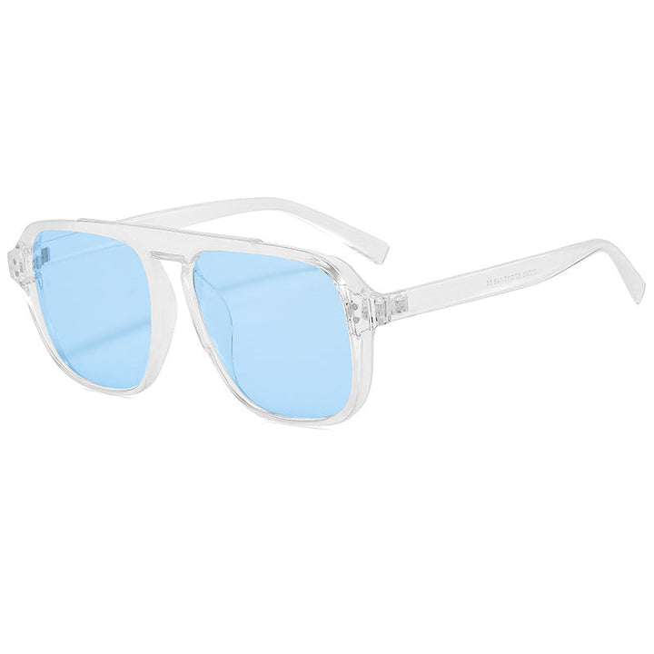 Ladies geometric sunglasses with polarized yellow lenses Kalsten