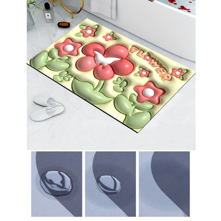 Home Decorative Bath Mat Kalsten