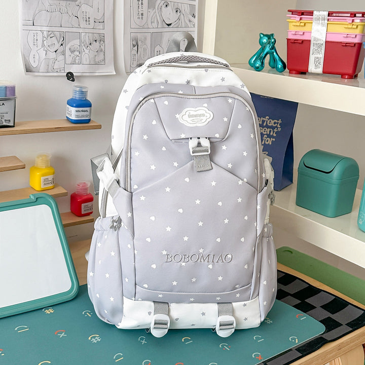 Stylish Star Patterned Backpack