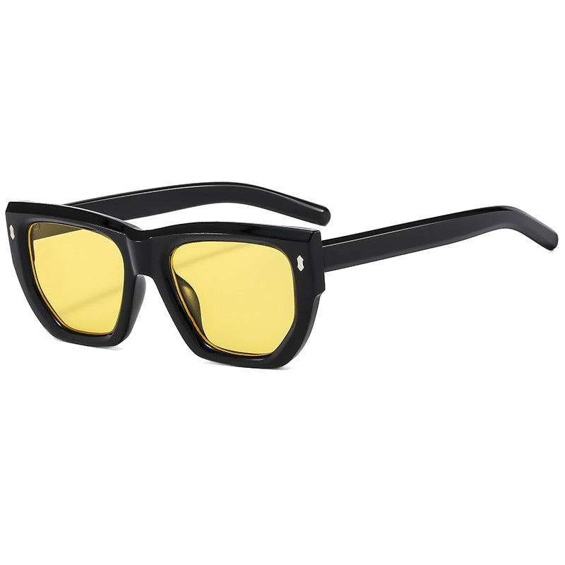 Women's designer sunglasses with modern geometric frame and UV protection Kalsten
