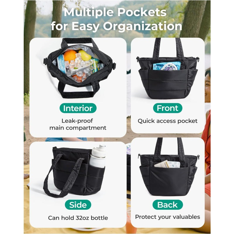 Multifunctional bag with insulated compartment Kalsten