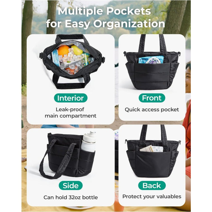 Multifunctional bag with insulated compartment Kalsten