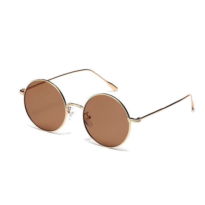 Women round fashionable sunglasses with glamorous frame Kalsten
