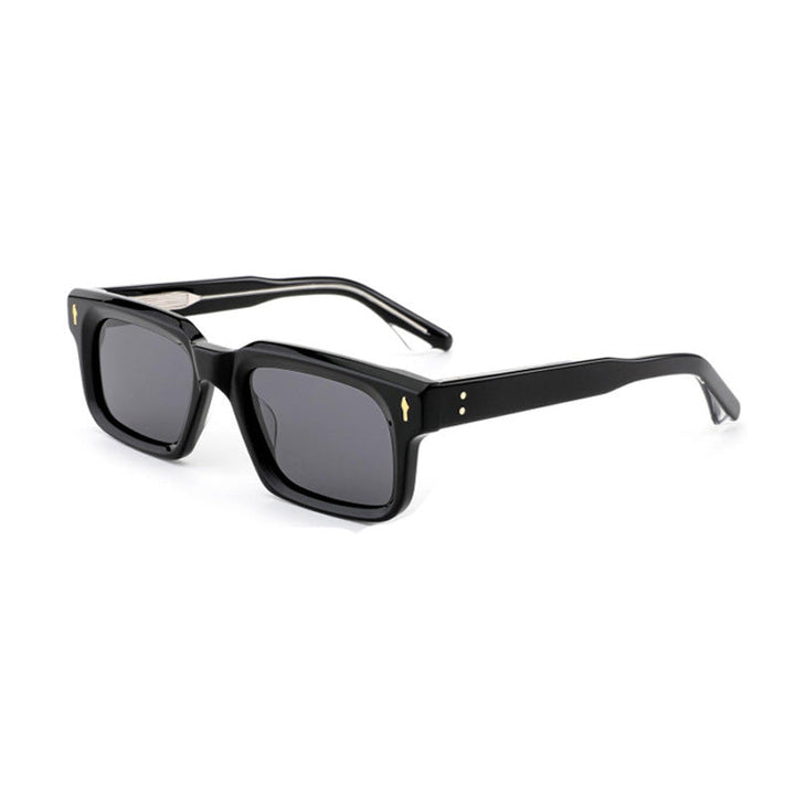 Ladies' fashionable sunglasses with clear frames and high-quality lenses Kalsten