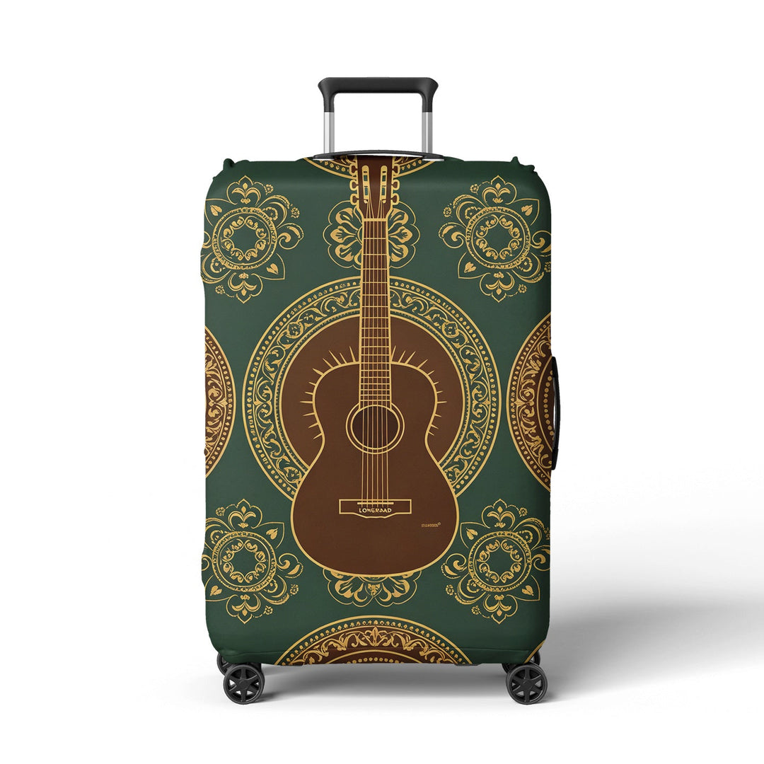 Women's suitcase with unique hand-drawn design Kalsten