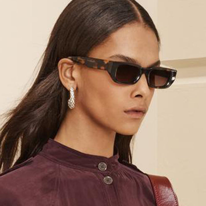 Women's fashionable sunglasses with innovative, transparent frame and polarized lenses Kalsten