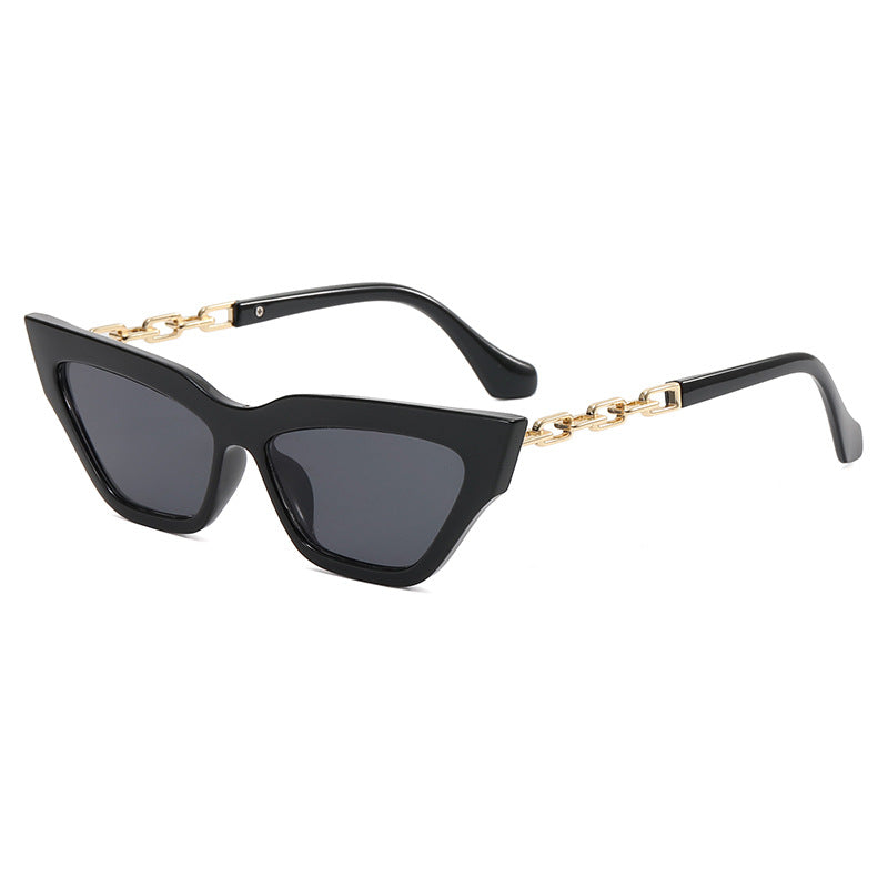 Women Trendy Sunglasses with Exclusive Chain Details Kalsten
