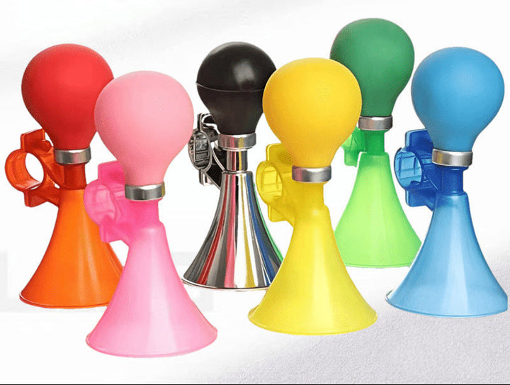 Classic Squeeze Bulb Bicycle Horn with Quick-Release Handlebar Clamp Kalsten