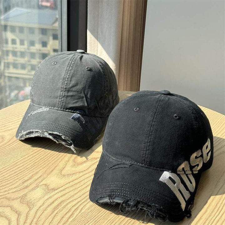 Men's Distressed Cotton Baseball Cap Kalsten 1784270811