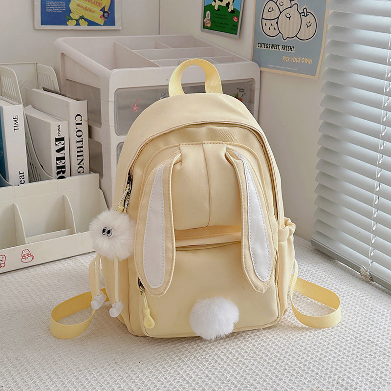 Cute Bunny Ear Mini School Backpack