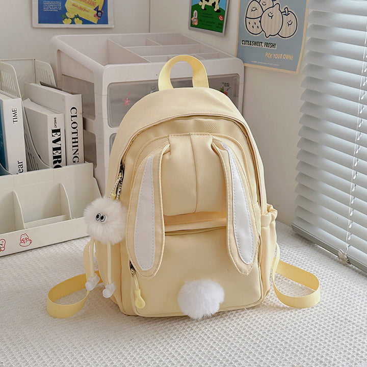 Cute Bunny Ear Mini School Backpack
