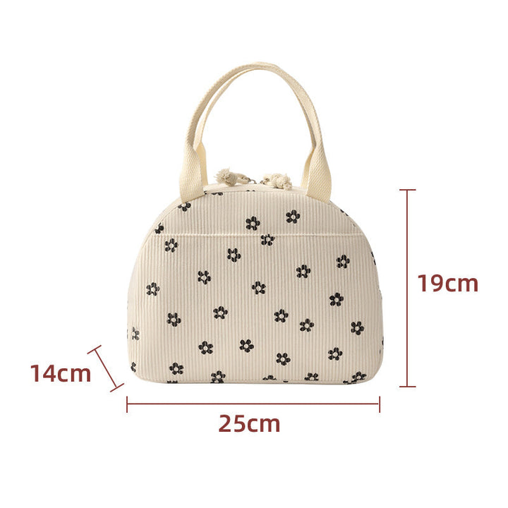 Insulated Floral Print Lunch Bag Kalsten