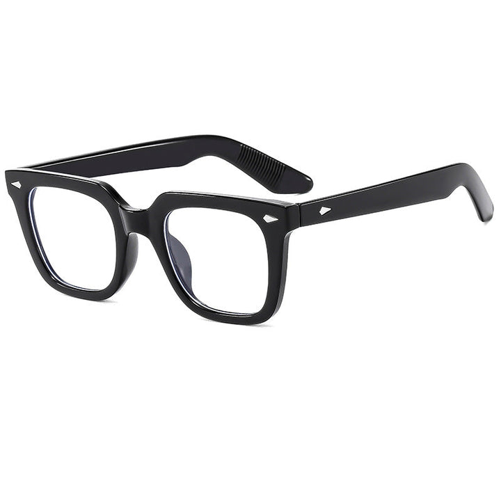Ladies fashionable glasses with oversized, transparent frame Kalsten