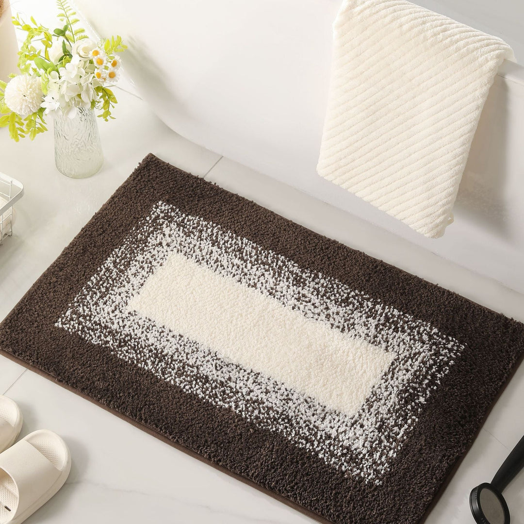 Luxurious Shaggy Bathroom Rug Kalsten
