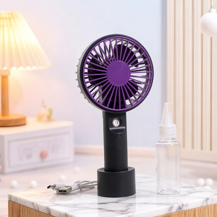 Ladies Portable Spray Fan with Ergonomic Design Kalsten