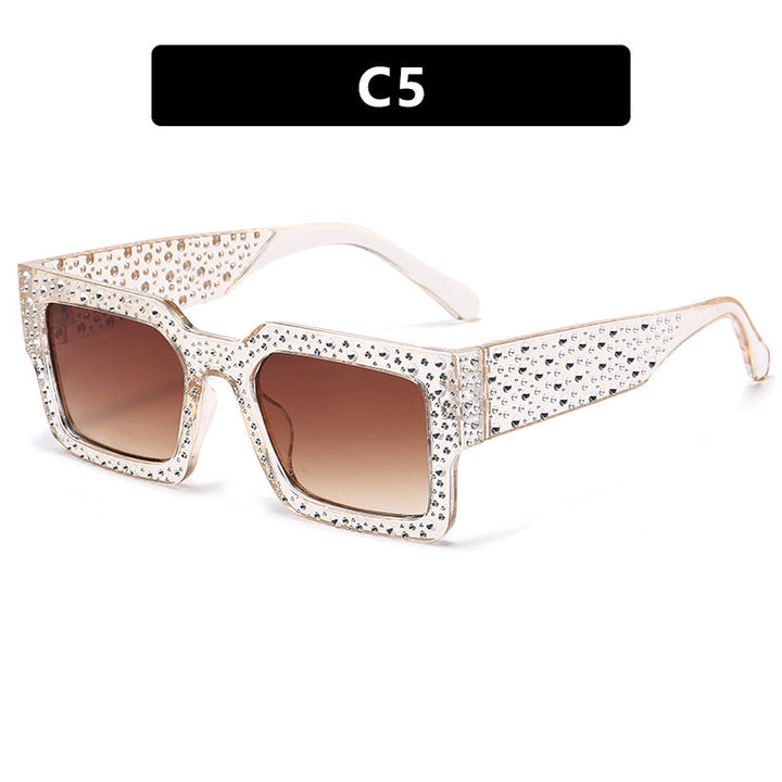 Women's extravagant sunglasses with sparkling accent Kalsten