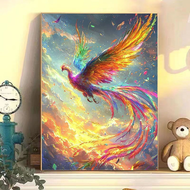 Abstract Phoenix Wall Art Print Kalsten