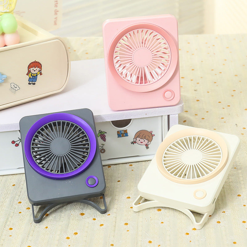 Ladies Compact Table Fan with USB Connection and Quiet Operating Mode Kalsten