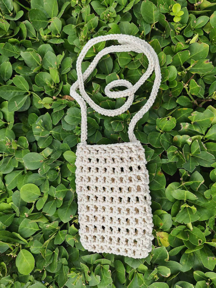 Hand-knotted shoulder bag Kalsten