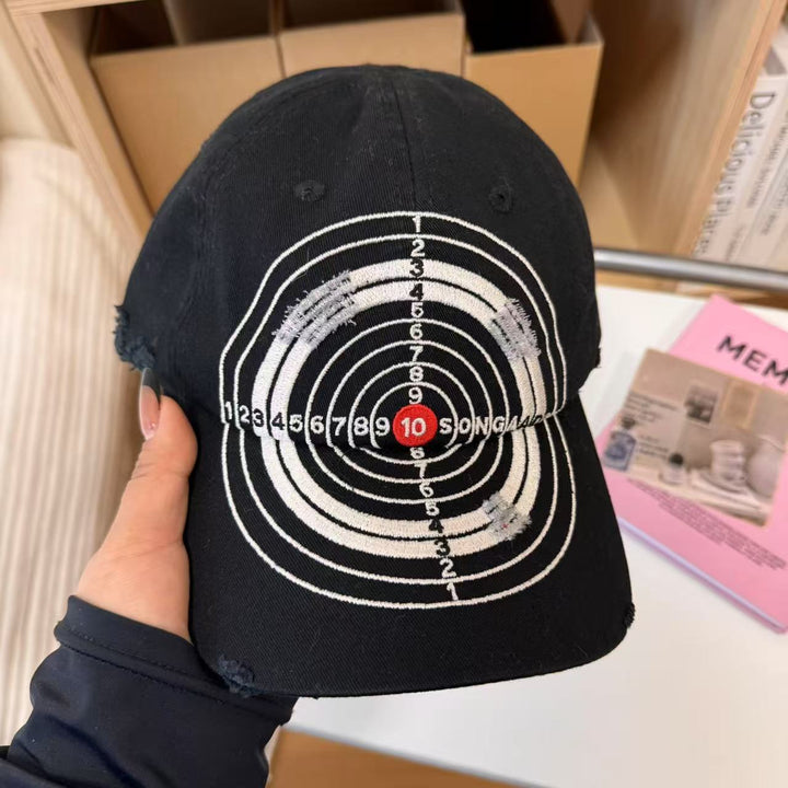 Men's Distressed Graphic Baseball Cap Kalsten