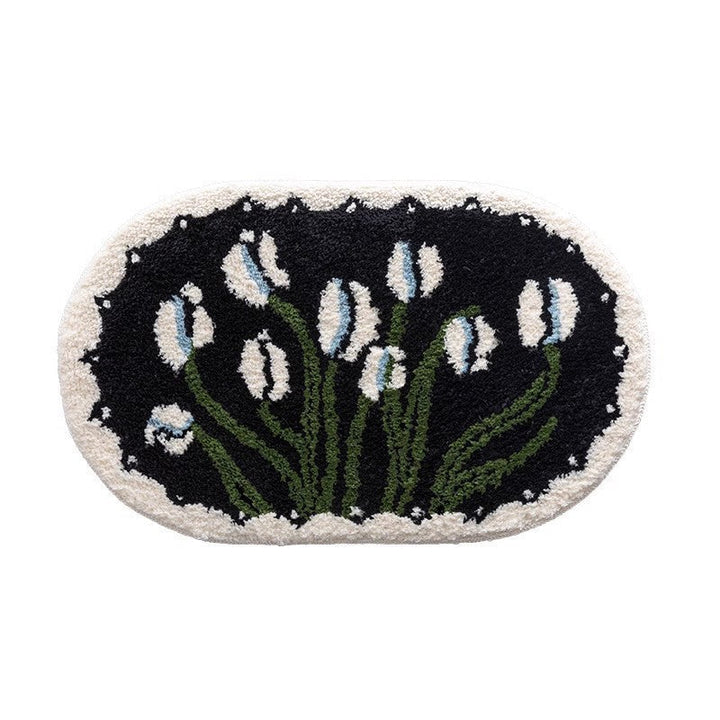 Playful Dog-Themed Area Mat
