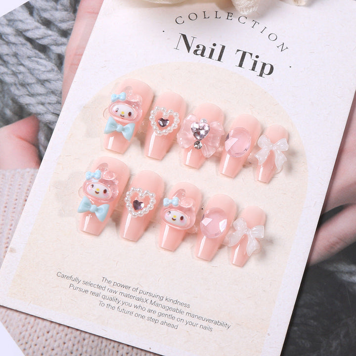 Decorative Themed Press-On Nail Set Kalsten