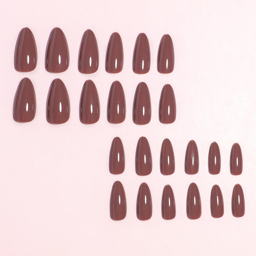 Almond-Shaped Press-On Nail Set with DIY Applicator Kalsten
