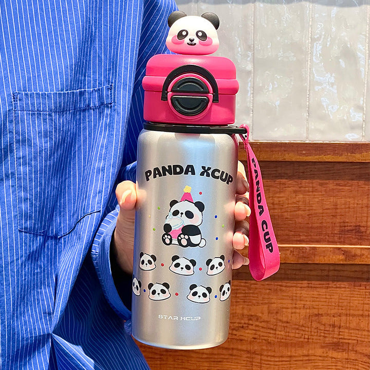 Women's insulated drinking bottle with creative panda design Kalsten