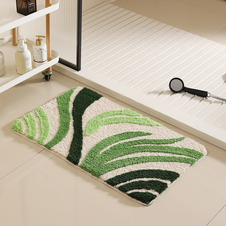 Decorative Fruit-Themed Bath Rug Kalsten