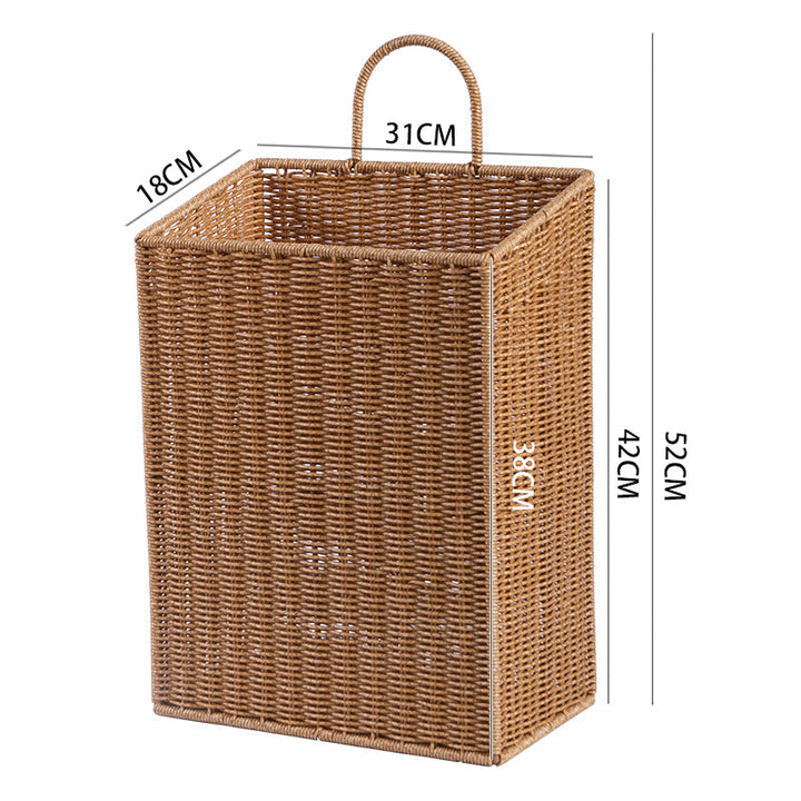 Handwoven Rectangular Storage Hamper Kalsten