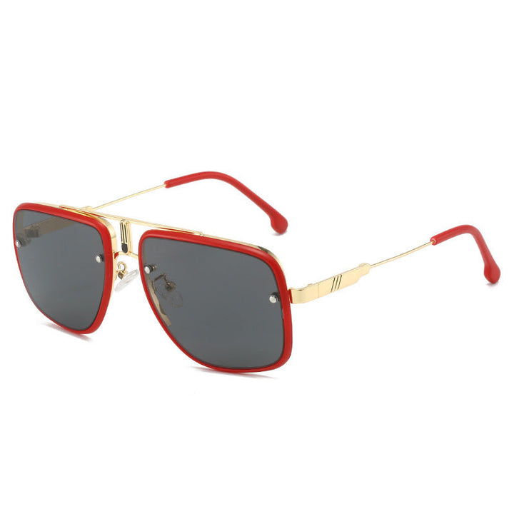 Women's fashionable oversized sunglasses with gold accents Kalsten