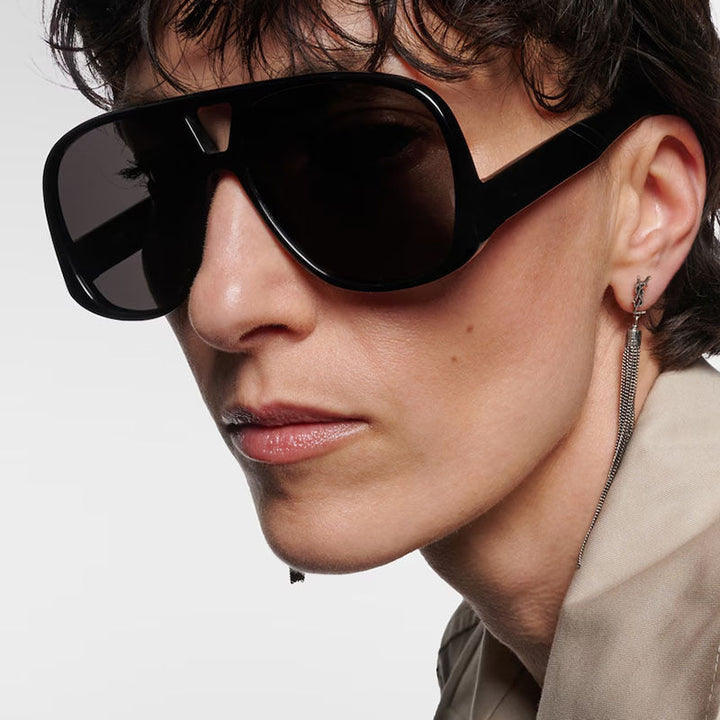 Women trendy oversized sunglasses in modern tortoiseshell pattern Kalsten