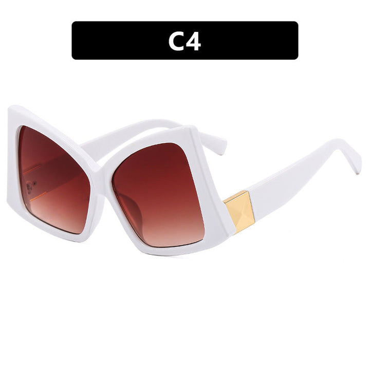 Women's oversized sunglasses with elegant square frame and protective UV protection Kalsten