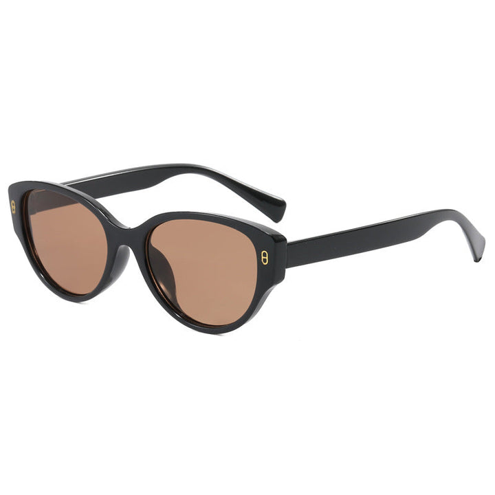 Ladies Cat-Eye Sunglasses with Modern Plastic Frame Kalsten