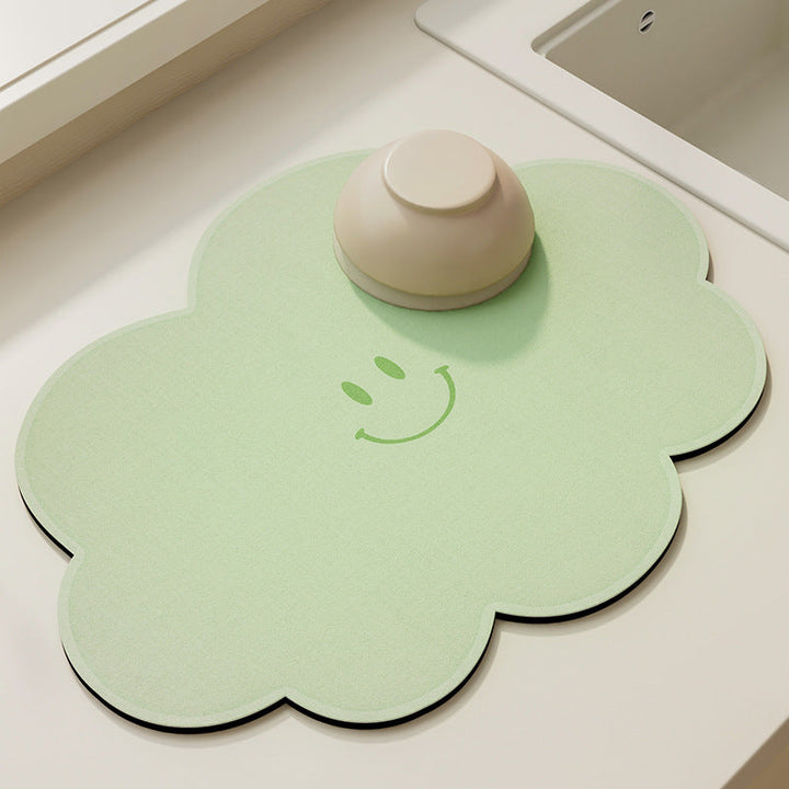 Cute Cloud Shaped Kitchen Counter Mat Kalsten