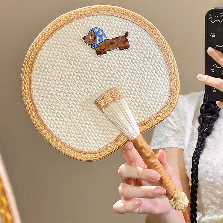 Hand fan with adorable animal design Kalsten