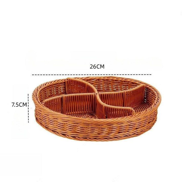 Ladies Elegant Tiered Basket with Dividers Kalsten